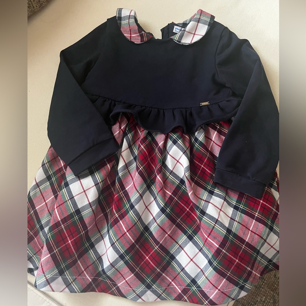 Mayoral holiday dress 24m like new.